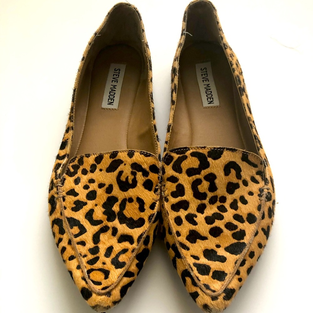 Steve Madden Featherweight Leopard Loafer